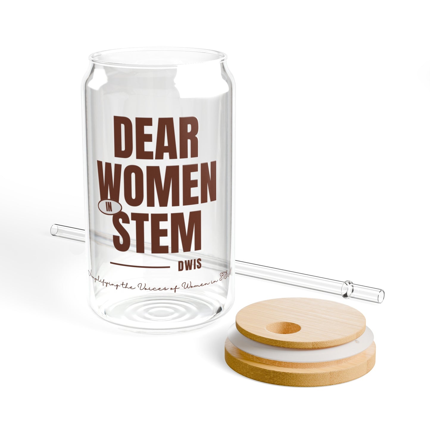 Dear Women in STEM 16oz Iced Coffee Cup