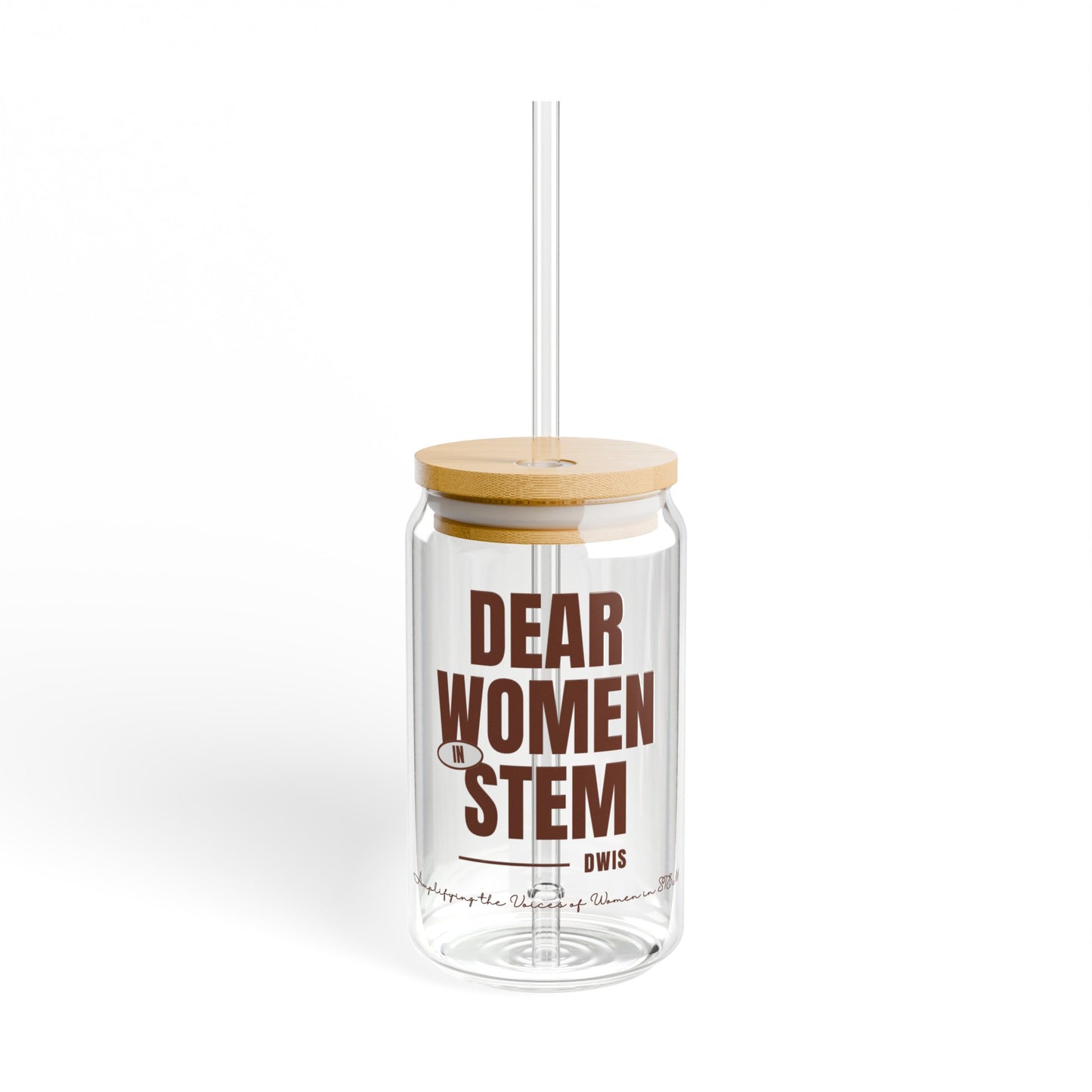 Dear Women in STEM 16oz Iced Coffee Cup