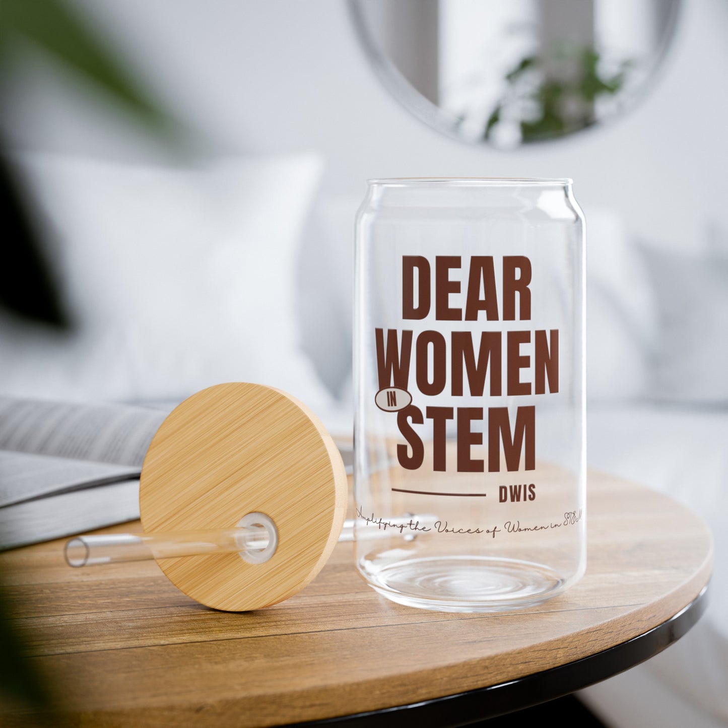 Dear Women in STEM 16oz Iced Coffee Cup